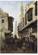 Makovsky, Vladimir Street Mouizz Dinn In Cairo oil